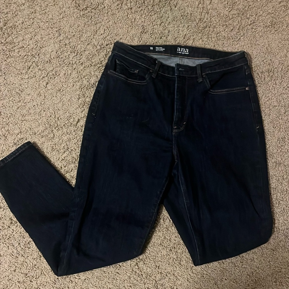 a.n.a high rise curvy skinny jeans